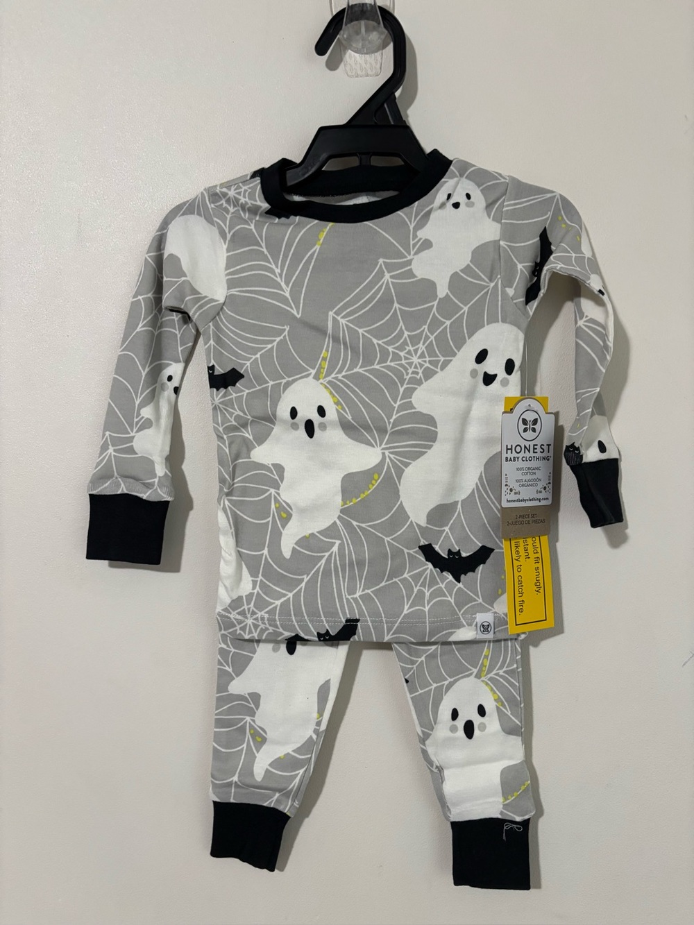 Honest Baby Pajama Set Size 12M